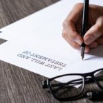 Signing a last will and testament prepared by a Camarillo wills attorney